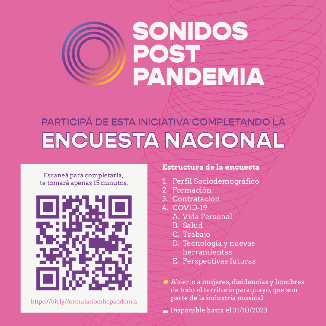Sonidos Post Pandemia - Diseño gráfico para RRSS